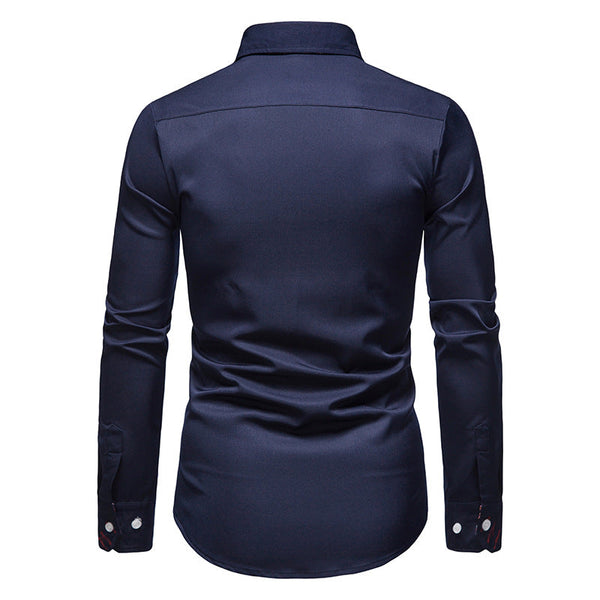 Preston - Men's Collared Sleeves Top