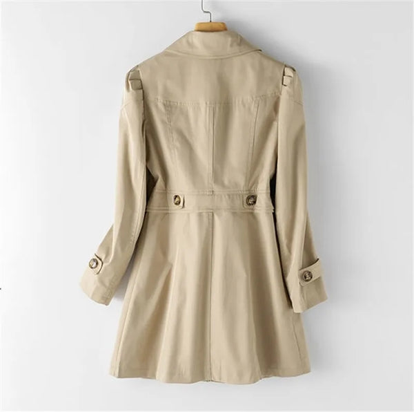 Amelina - Elegant Trench Coat