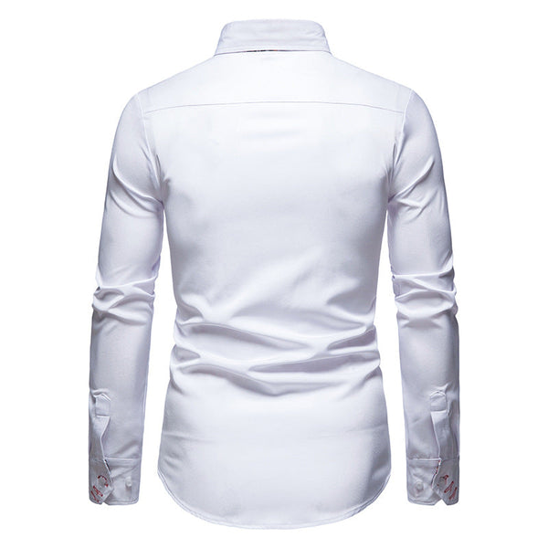 Preston - Men's Collared Sleeves Top