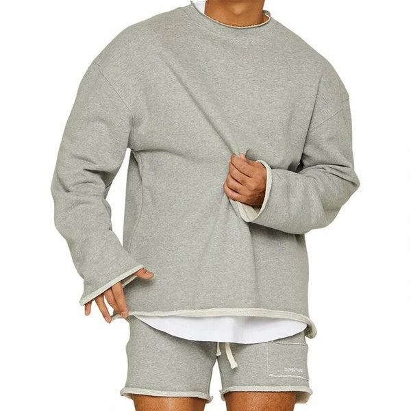 Abram - Comfy Sweater and Shorts Set