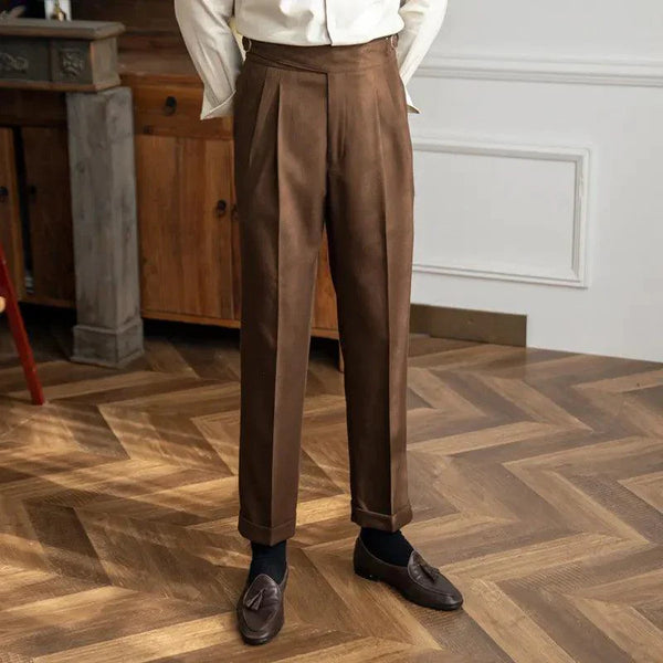 Manolo - Pleated Trousers for Men