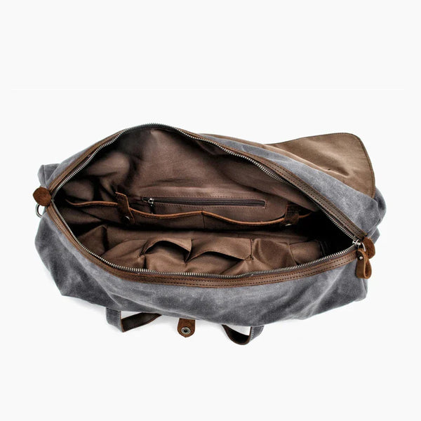 Reinald - Waxed Waterproof Large Travel Sports Duffle Bag