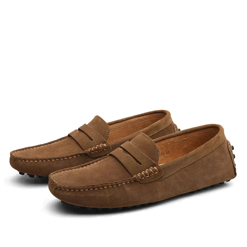 Romano | Stylish Suede Loafers