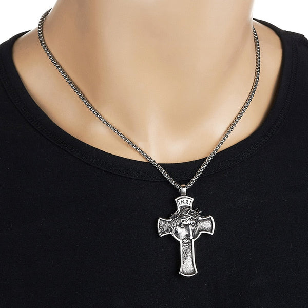 FaithLink - Cross Pendant with Chain - Timeless & Meaningful Design