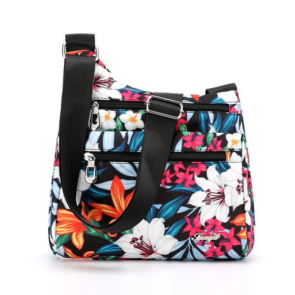 Mariettta - Multi-Pocket Travel Crossbody Messenger Bag