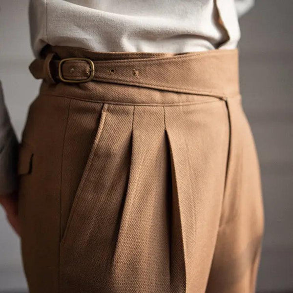 Manolo - Pleated Trousers for Men