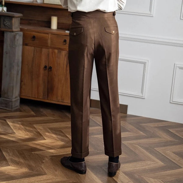 Manolo - Pleated Trousers for Men