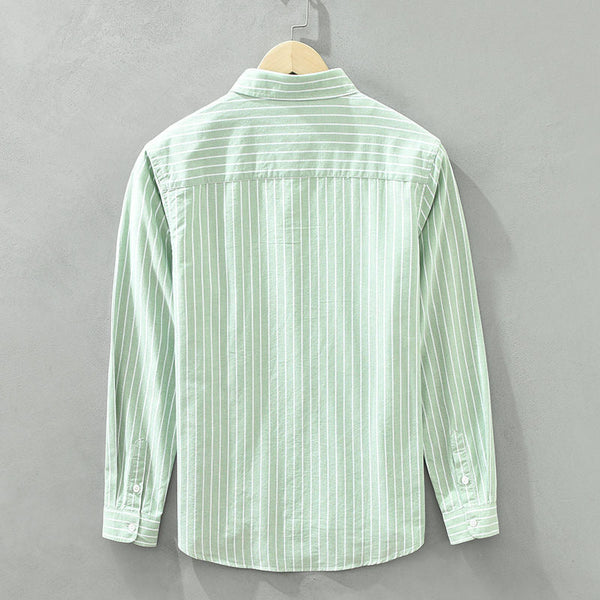 Merlin - Stripe Long Sleeves Top