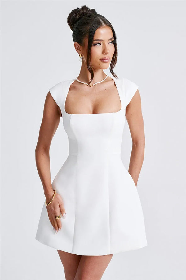 Morgana - Square Neck Mini Dress