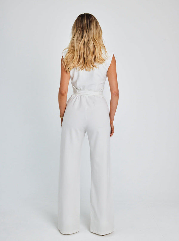 Lorraine - Classy Casual Sleeveless Jumpsuit