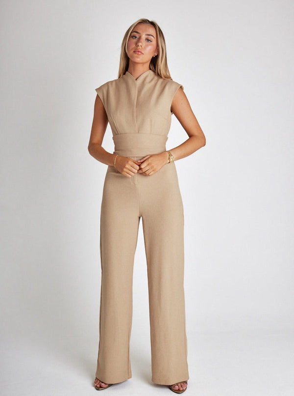 Lorraine - Classy Casual Sleeveless Jumpsuit