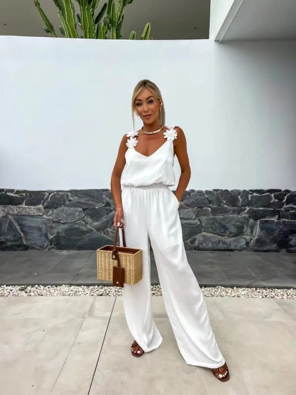 Charity - Elegant Classy Sleeveless Jumpsuit