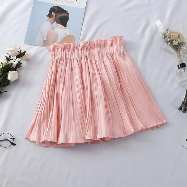 Vallerie - Summer Mini Pleated Skirt