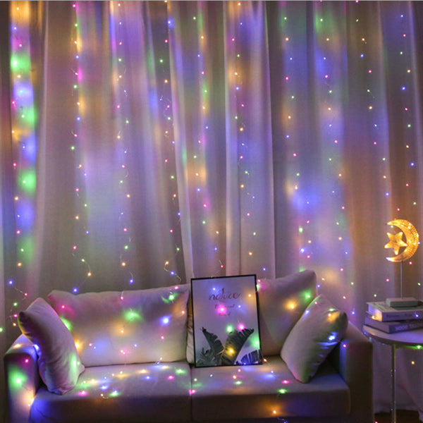 Home Decoration Light Curtain – Create a Magical Ambience with Elegant Lighting