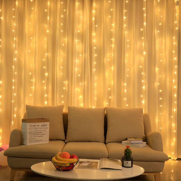 Home Decoration Light Curtain – Create a Magical Ambience with Elegant Lighting