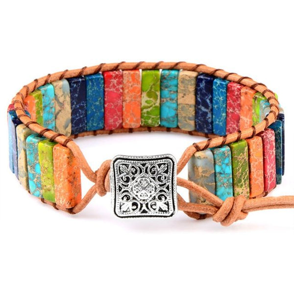 MysticJourney - Tibetan Rainbow Bracelet - Spiritual Energy & Positive Vibes