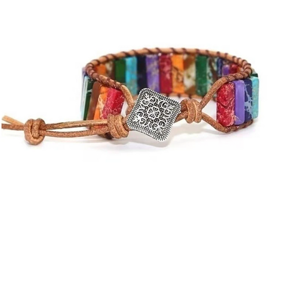 MysticJourney - Tibetan Rainbow Bracelet - Spiritual Energy & Positive Vibes