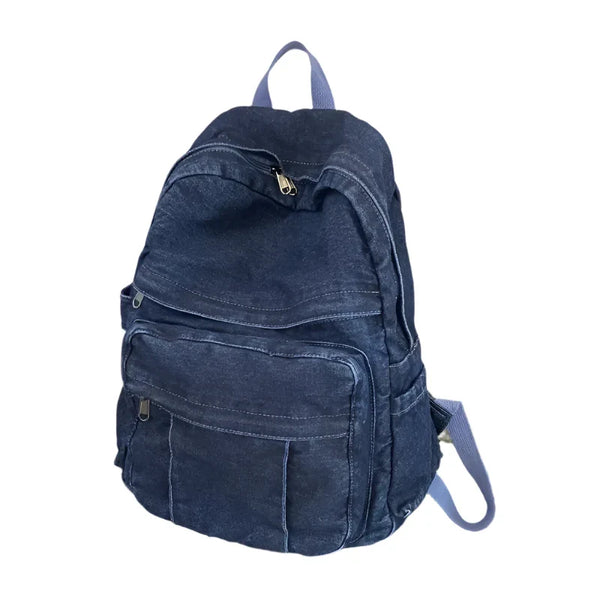 Darlyn - Large Capacity Vintage Denim Backpack