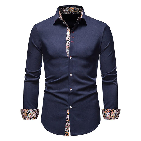 Preston - Men's Collared Sleeves Top