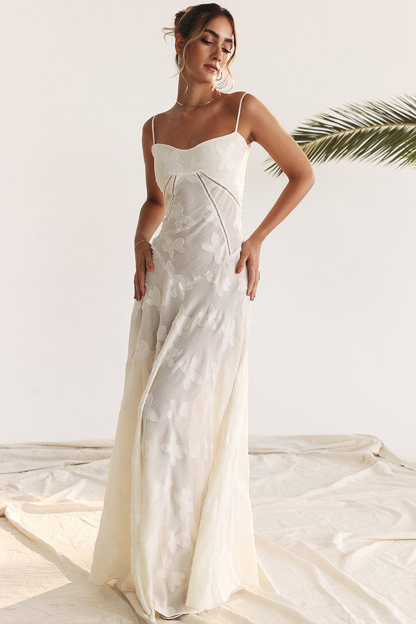 Ferlyn - Sleeveless Corset Maxi Dress