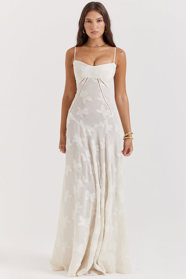 Ferlyn - Sleeveless Corset Maxi Dress