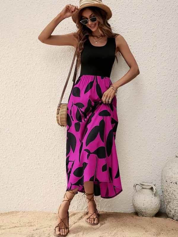 Katya - Sleeveless Boho Maxi Dress