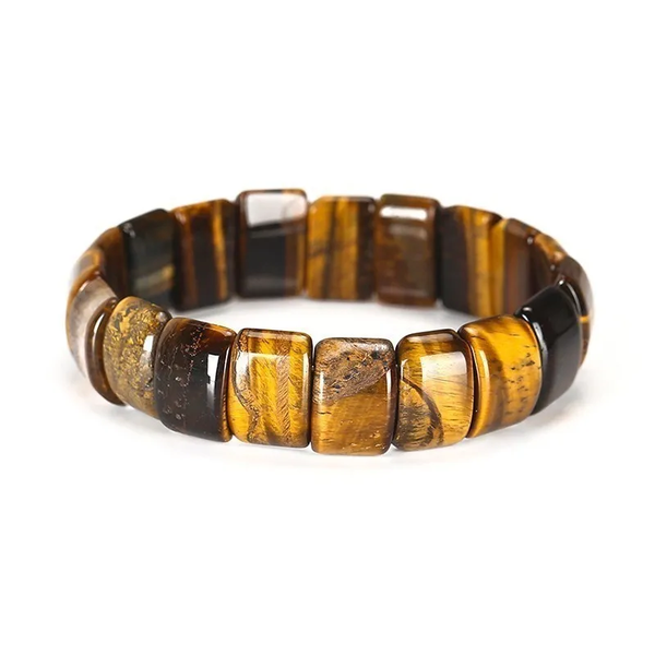 TigerEssence - Three-Colored Tiger Eye Bracelet - Boost Confidence & Balance Energy