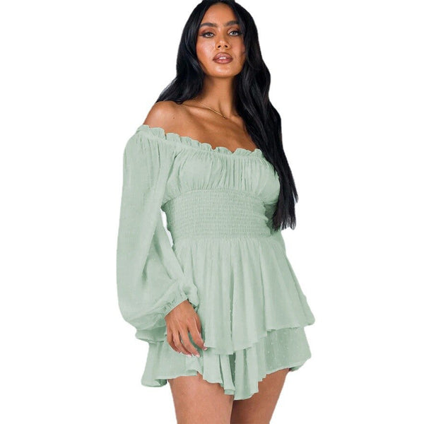 Delphina - Off-Shoulder Mini Dress