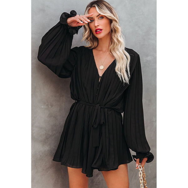 Dita - Long Sleeves Mini Dress