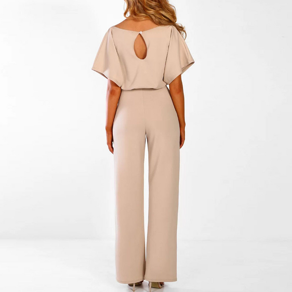 Elmery - Elegant Stylish Plain Jumpsuit