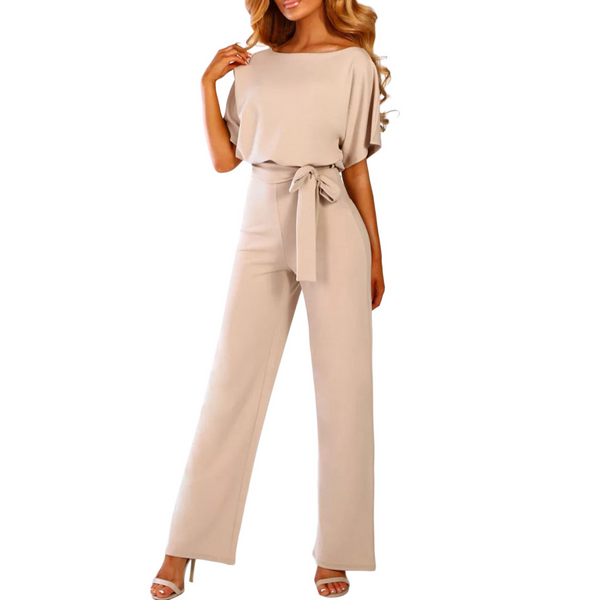 Elmery - Elegant Stylish Plain Jumpsuit