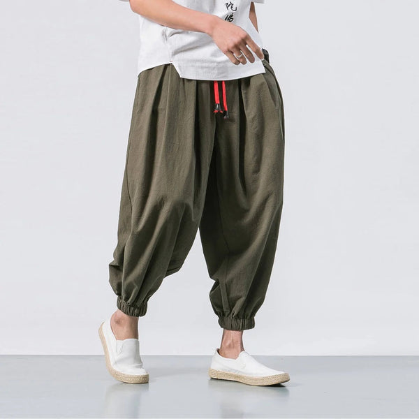 Asher - Adjustable Drawstring Unique Pants