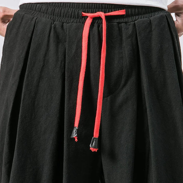 Asher - Adjustable Drawstring Unique Pants