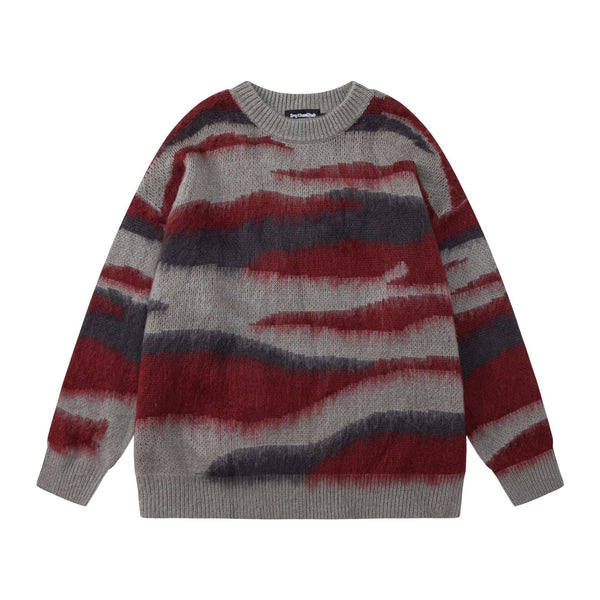 Leandro - Camouflage Knit Pullover