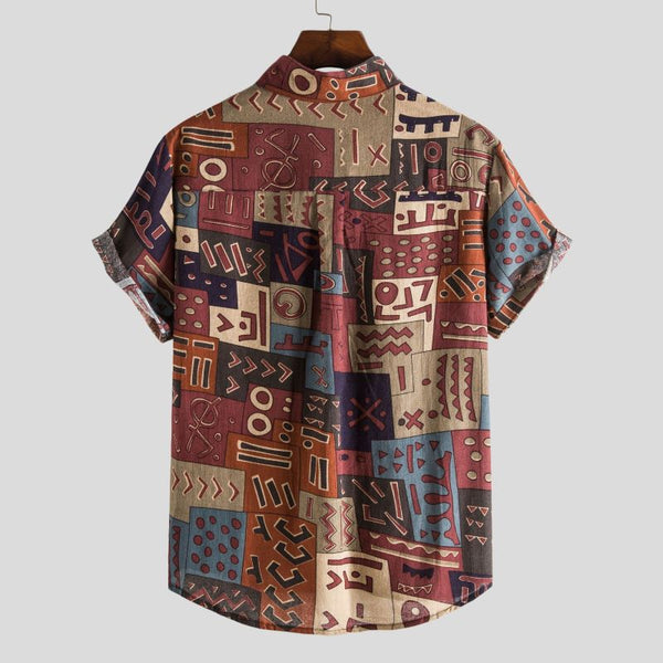 Theo - Printed Stylish Shirt for Men