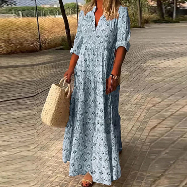 Arla - Elegant Boho Maxi Dress