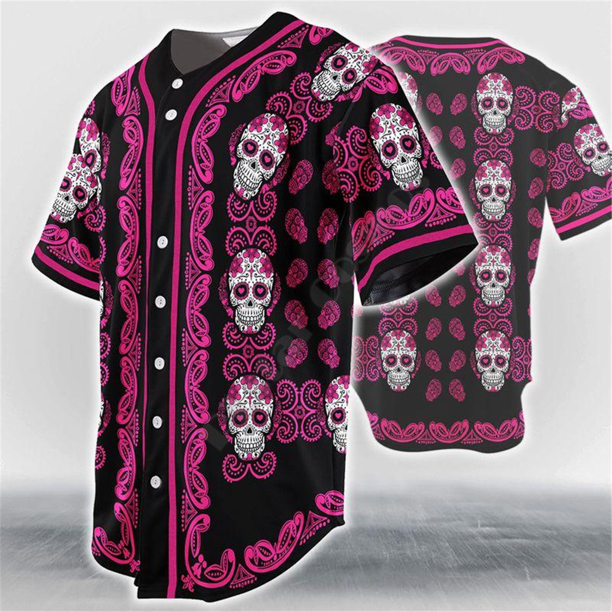 Vince - Skull Style Shirt Short Set