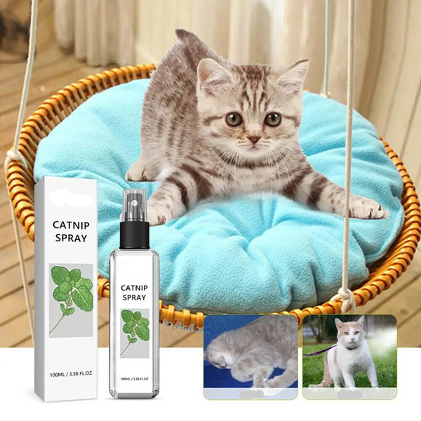 SereniPaws - Calming Cat Spray - Relaxing Formula for Stress-Free Pets