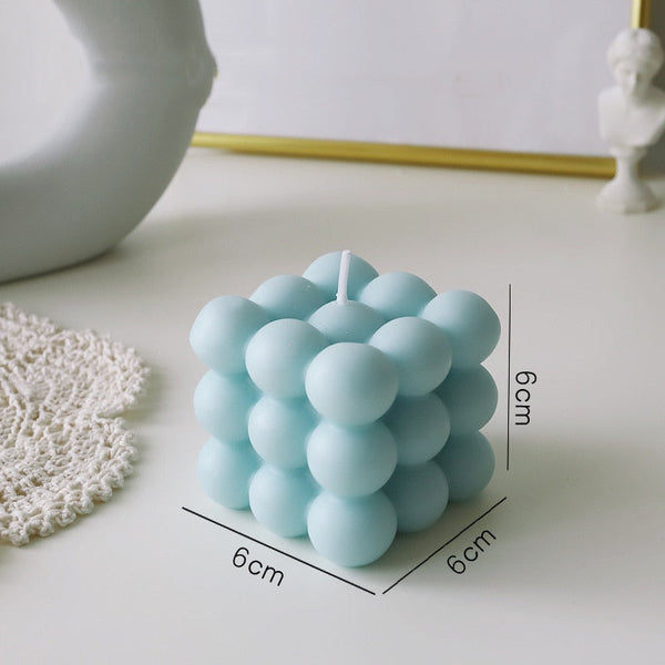 BubbleGlow Candle – Stylish & Calming – Perfect for Relaxation and Ambience