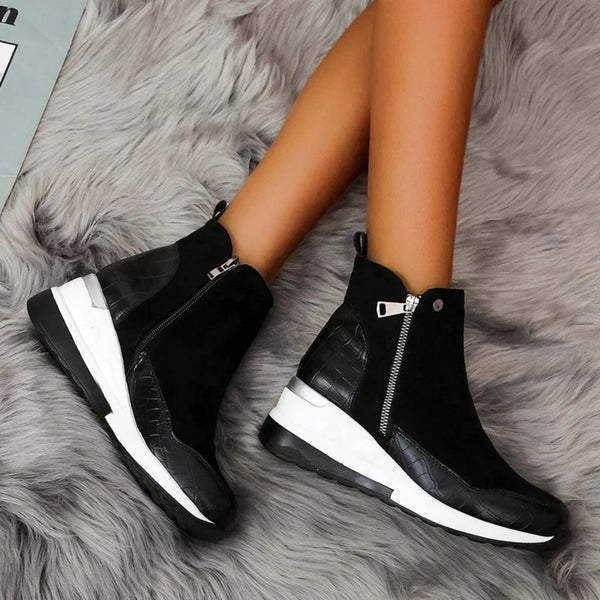 Jinky -  High Top Wedge Sneakers