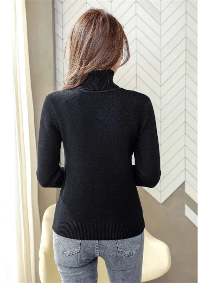 Zayla - Turtleneck Sweater for Women