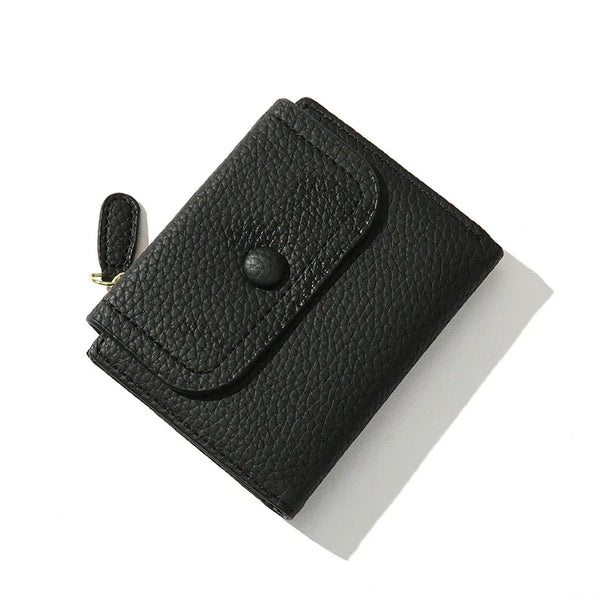 Joanna - Short Snap Closure Mini Travel Wallet