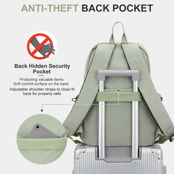 Terry - Large Waterproof Anti-theft Laptop Travel Backpack