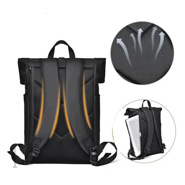 Lino - Large Capacity Waterproof Stylish Laptop Travel Backpack