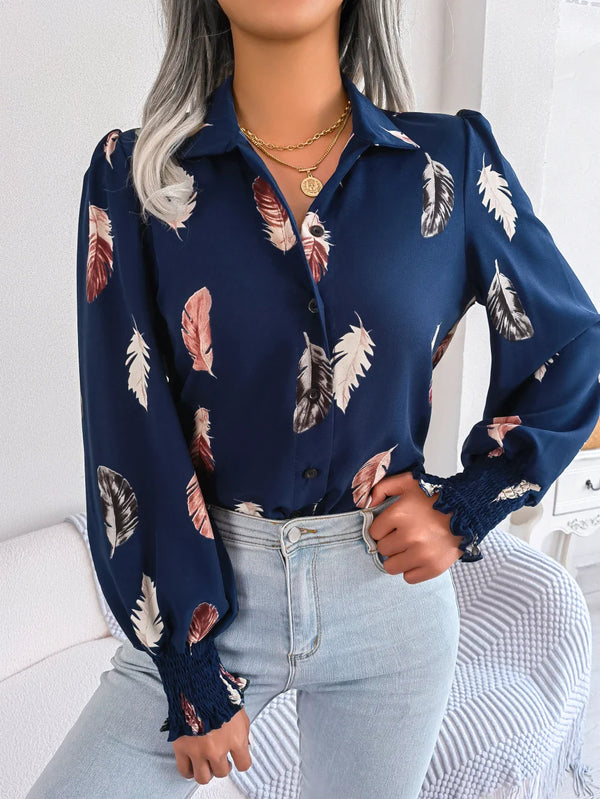 Salma - Floral Print Blouse