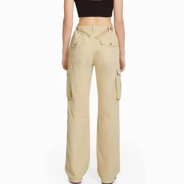 Milly - Adjustable Waist Cargo Pants