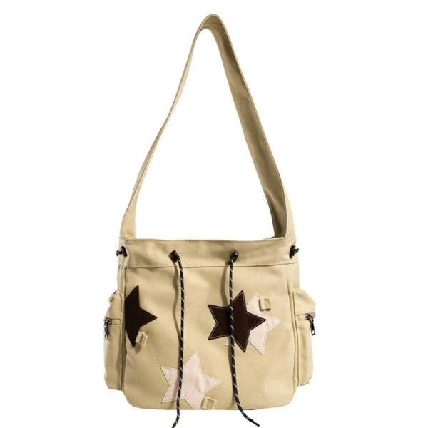 Leslie - Star Crossbody Messenger Bag