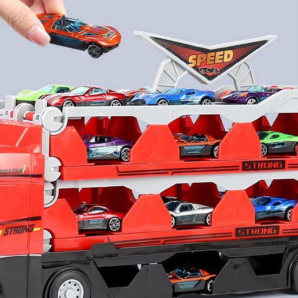 Toy Trailer with Cars – Perfect for Hours of Fun and Imaginative Play