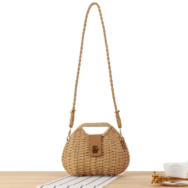 Nette -  Women's Elegant Woven Crossbody Sling Handbag