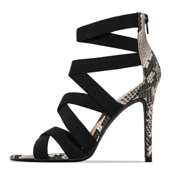 Kendra - Strappy Stiletto Sandals